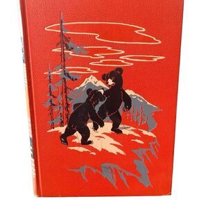 BOOK Vintage 1949 Childcraft Animal Friends and Adventures Vol 4 Hardcover